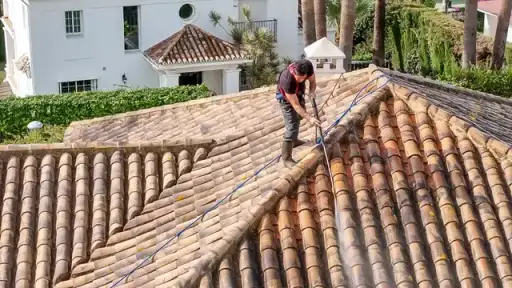 Limpieza de tejados